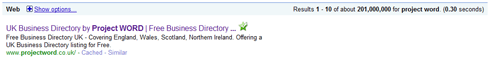 Search Engine Optimisation Success