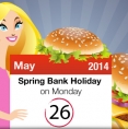 Barbies, Burgers & Bacs Payments