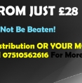 1000 Leaflets For £28!