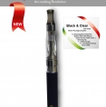 Rechargebale Electronic Cigarette - Black & Clear