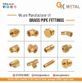 Brass Pipe & Plumbing Fittings